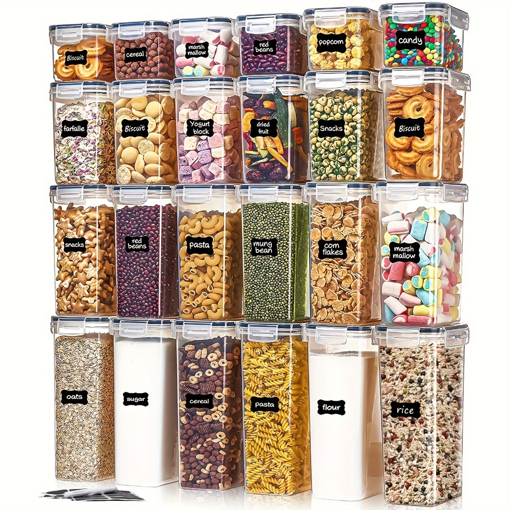 Kitchen Appliances Organizer - 24 Buah Wadah Penyimpanan Makanan 12