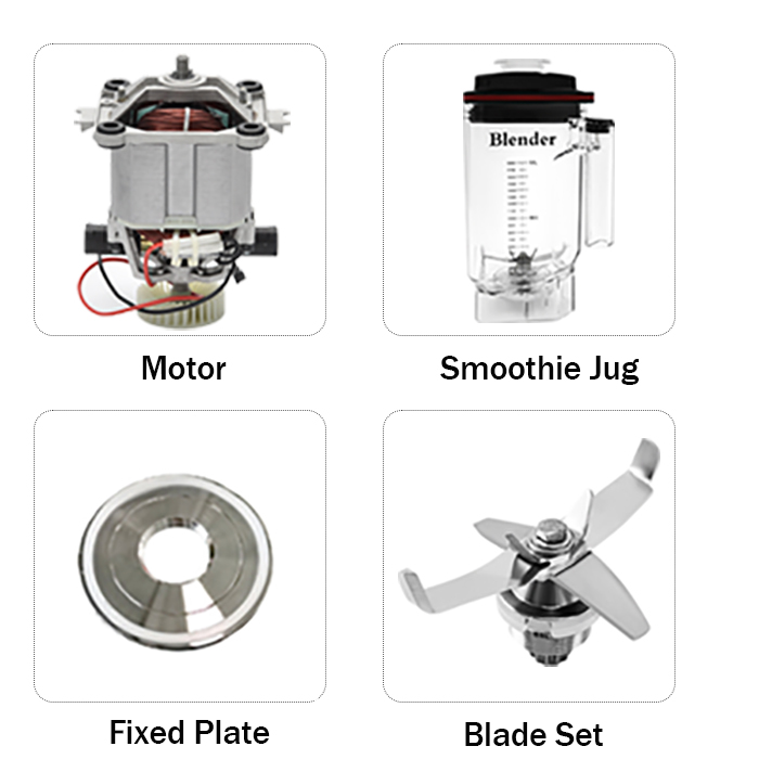Blender High Power - Blender Komersial Daya Tinggi 1.8L Warna