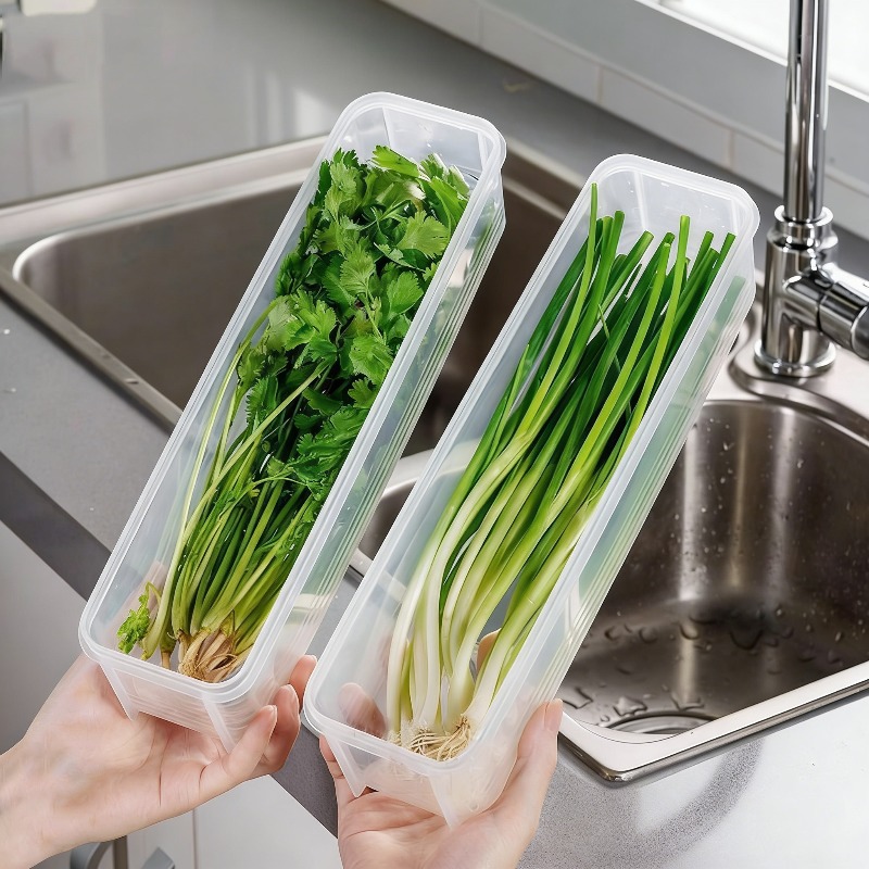 Kitchen Appliances Organizer - 1/2/4 Buah Kotak Penyimpanan Bawang Hijau