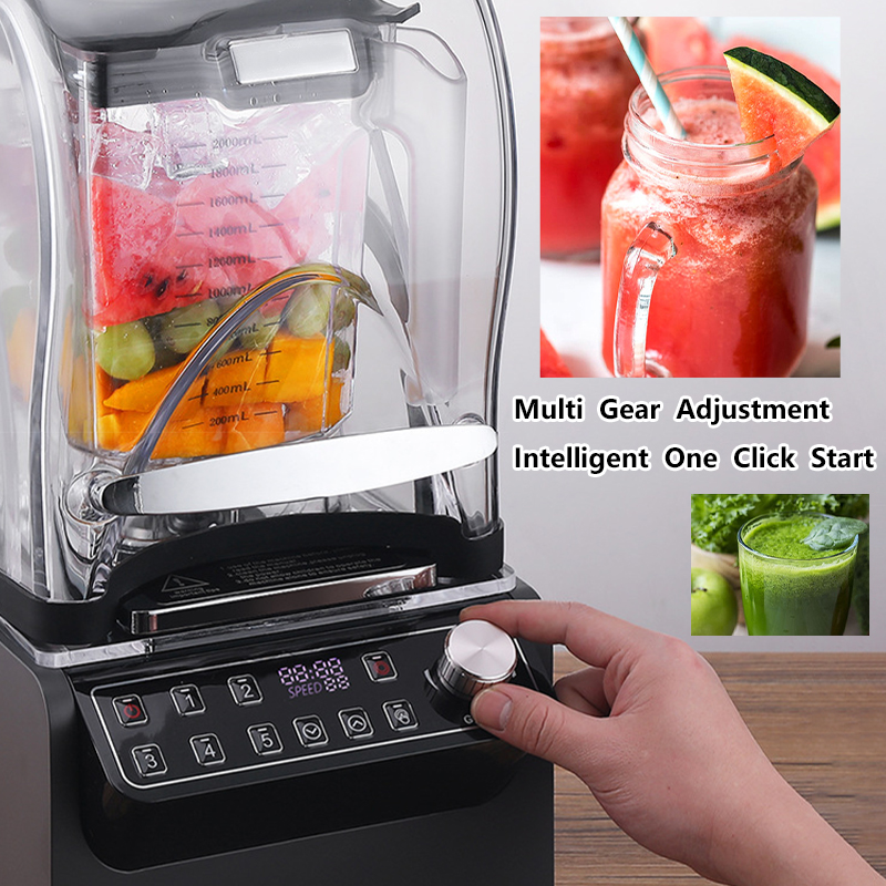 Mesin Blender Es Komersial 180 - Blender High Power ulasan dan harga