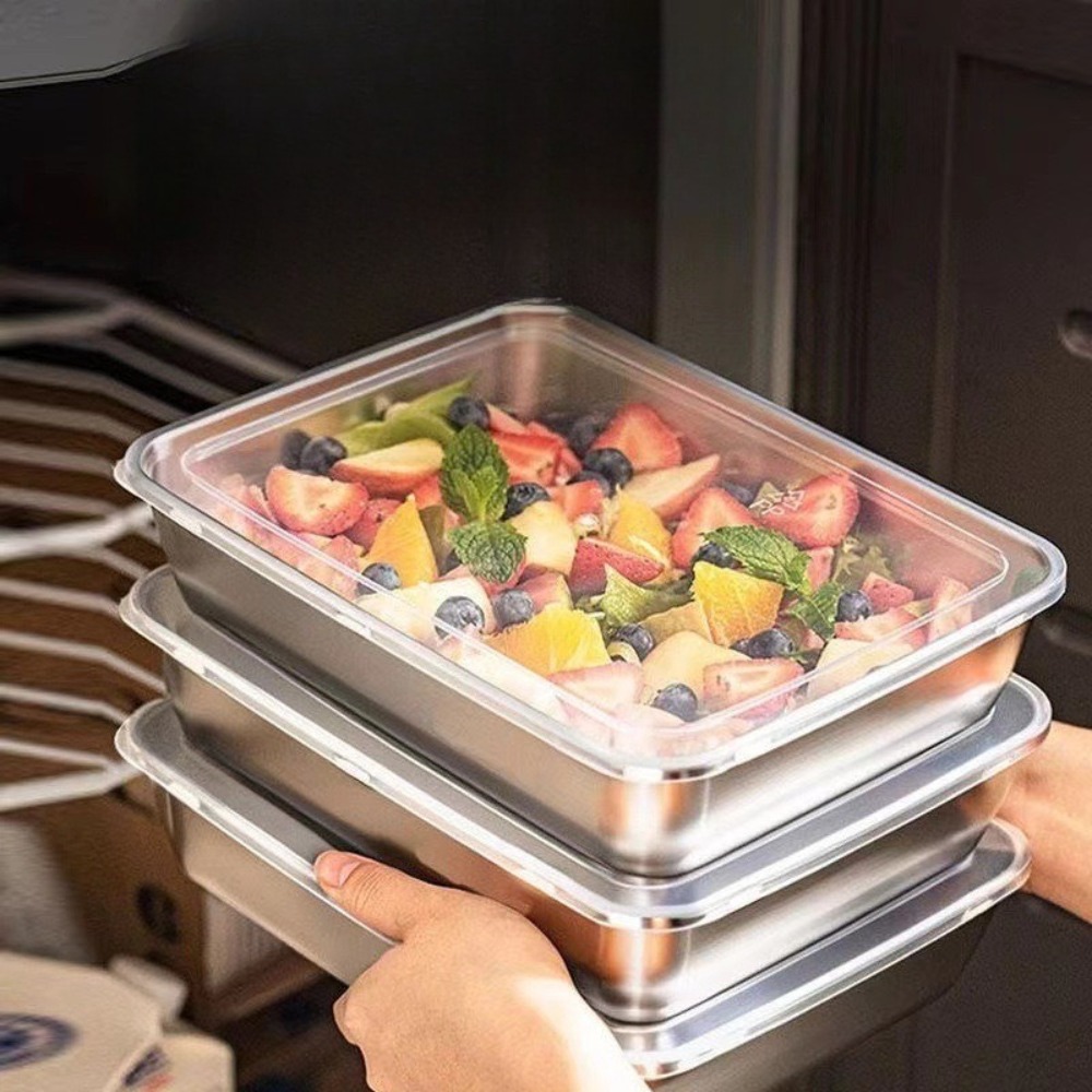 Nampan Sajian Stainless Steel  - Kitchen Appliances Organizer ulasan dan harga