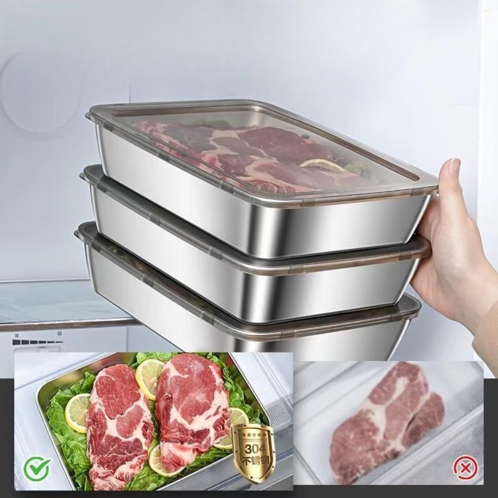 Nampan Sajian Stainless Steel  - Kitchen Appliances Organizer ulasan dan harga
