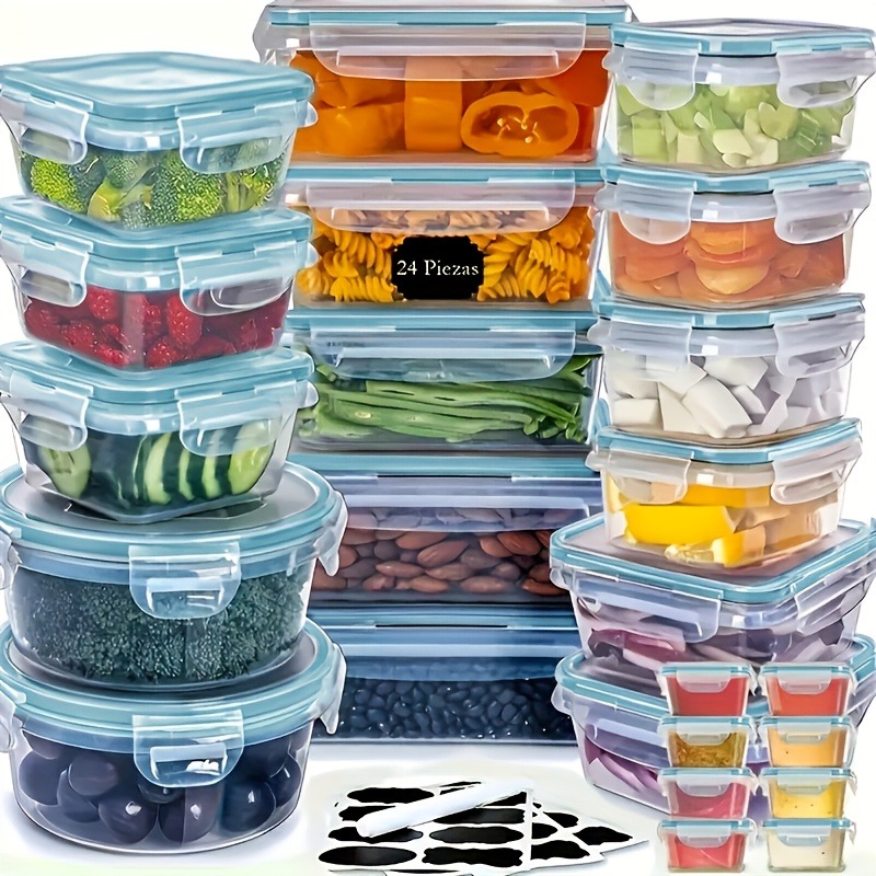 48PCS Set Wadah Penyimpanan Ma - Kitchen Appliances Organizer ulasan dan harga