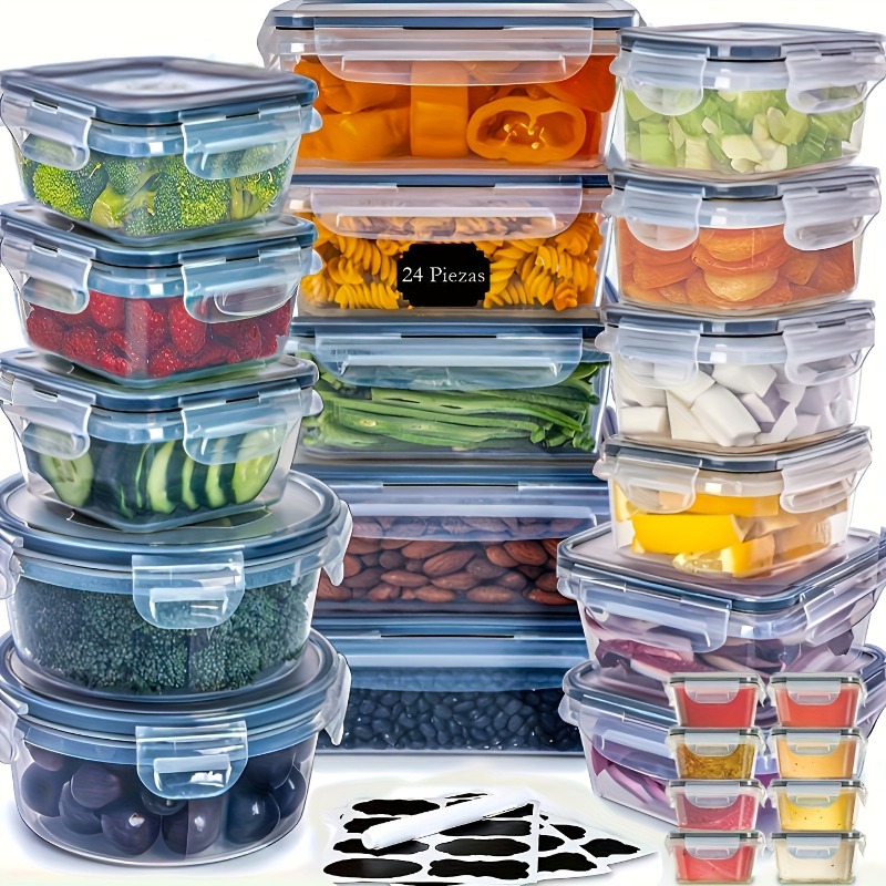 48PCS Set Wadah Penyimpanan Ma - Kitchen Appliances Organizer ulasan dan harga